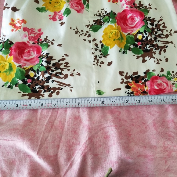 Teeze Me Floral Sweetheart Strapless Dress - Picture 5 of 8